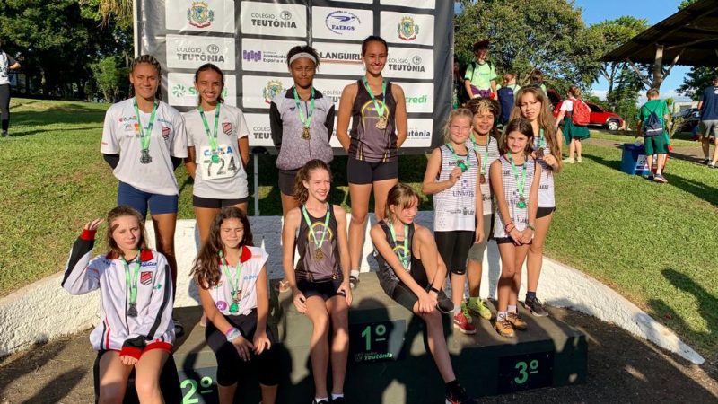 Equipe de Atletismo conquista onze medalhas no Troféu Lajeado