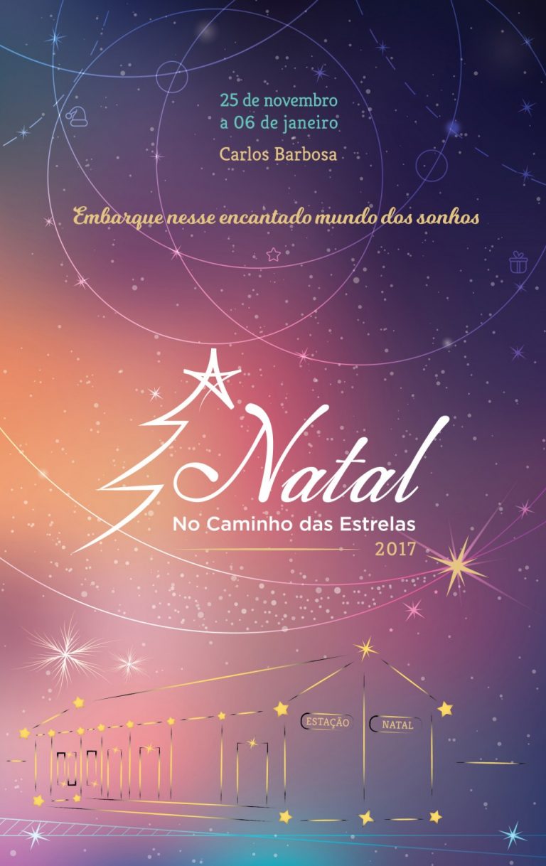 Prefeitura de Carlos Barbosa divulga a programação do Natal no Caminho das Estrelas