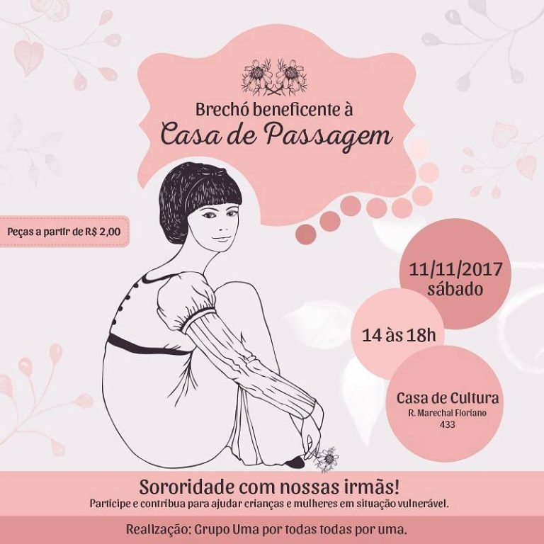 Brechó no Centro de Cultura de Estrela vai beneficiar a Casa de Passagem