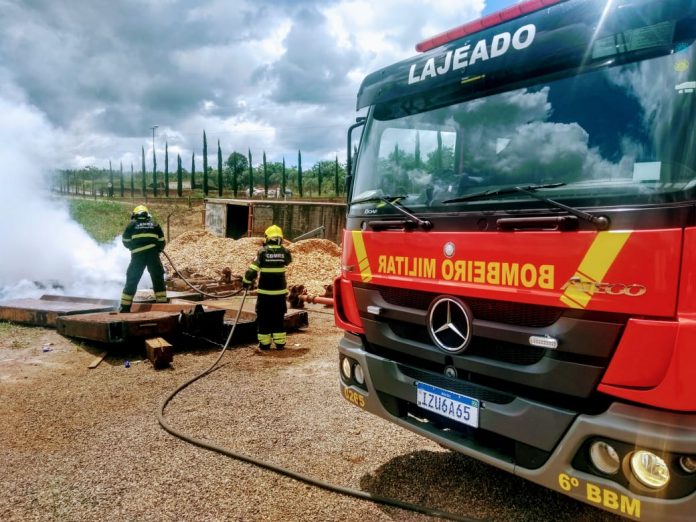 Crédito: Bombeiros Lajeado