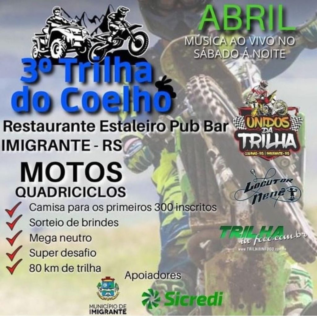 2º Trilão Motos e Trilhas - Agenda Off Road