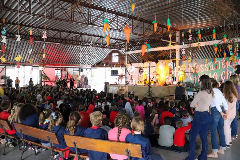 Mais de 1.400 crianças participaram da “Páscoa na Prefa” em Teutônia