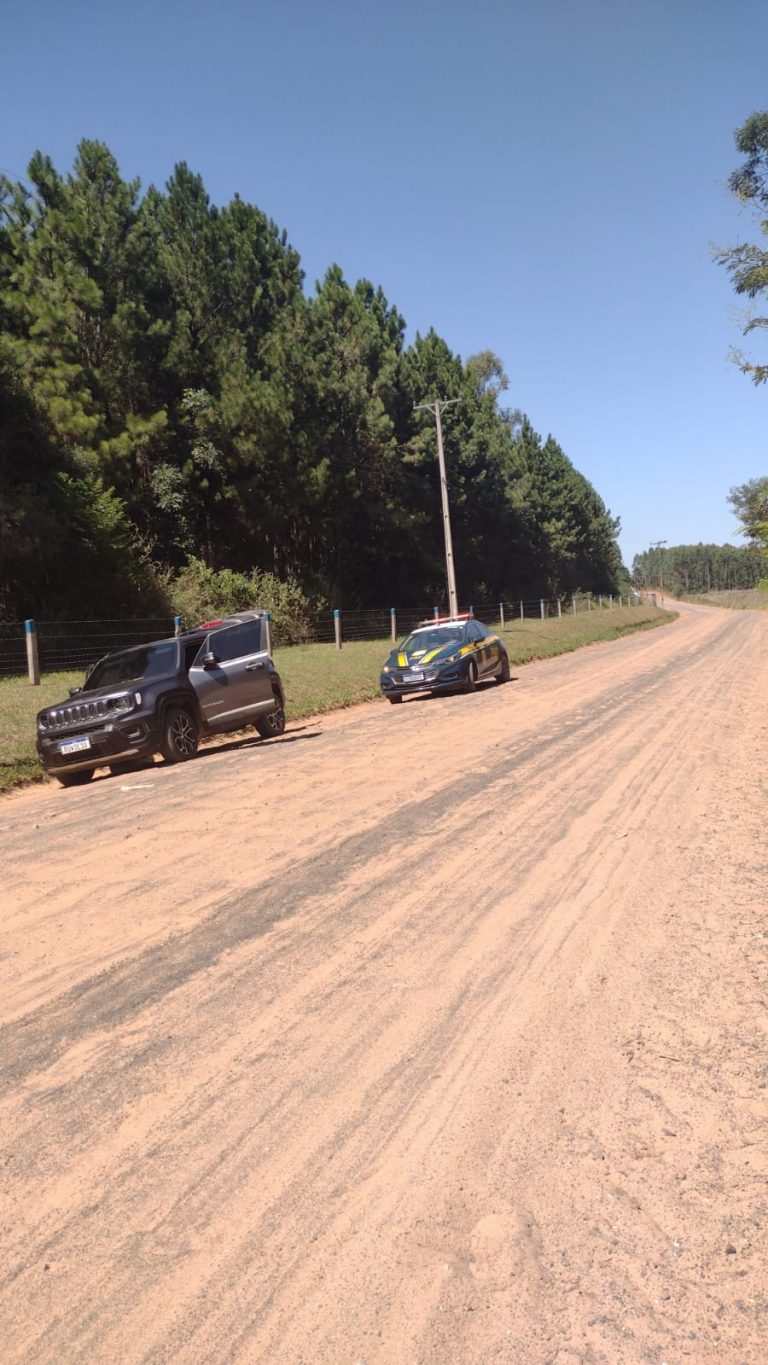 PRF recupera veículo em Montenegro