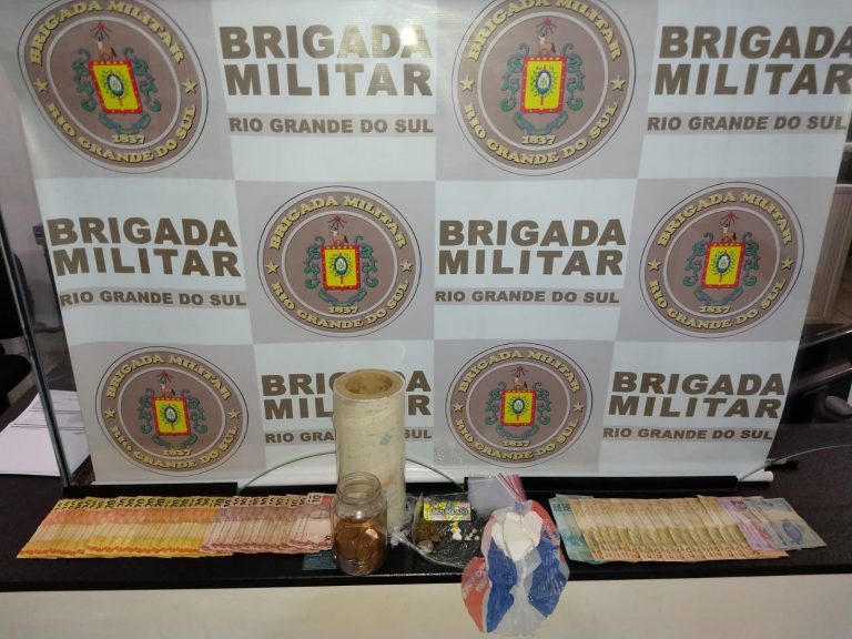 Homem é preso por tráfico de drogas em Estrela