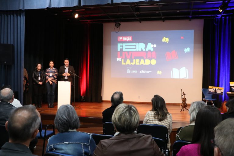 Lançada a programação da 17ª Feira do Livro de Lajeado