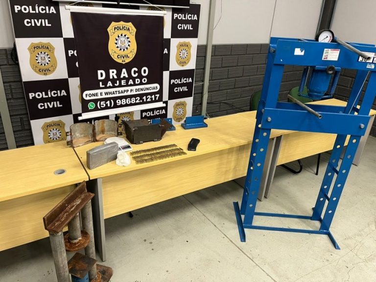 Armazenamento e fabricação de drogas são estouradas pela Draco em Estrela