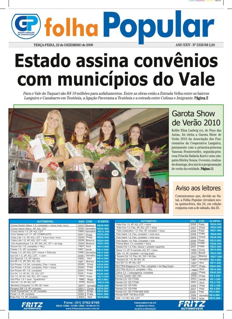 Folha Popular 22-12-2009