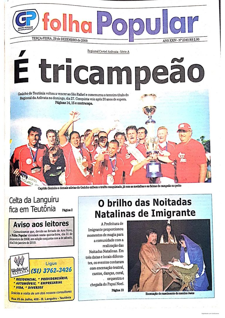 Folha Popular 29-12-2009