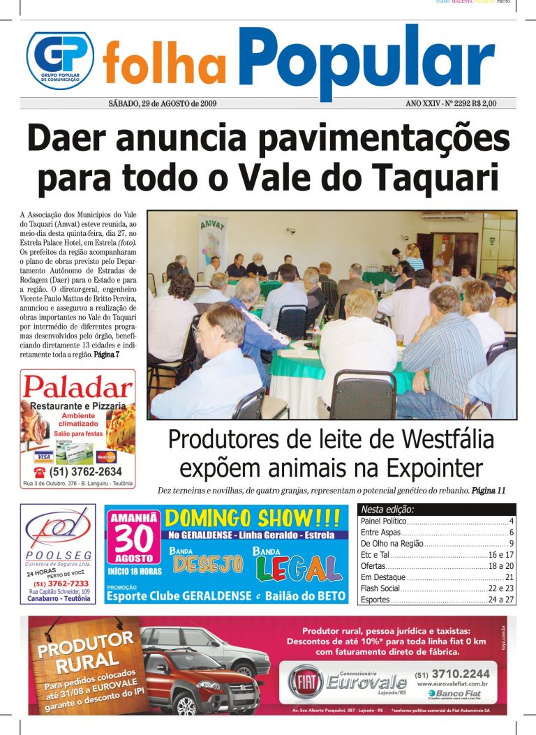 Folha Popular 29-8-2009