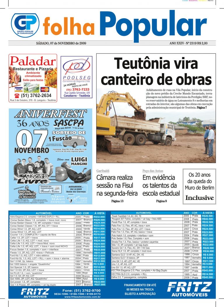 Folha Popular 7-11-2009