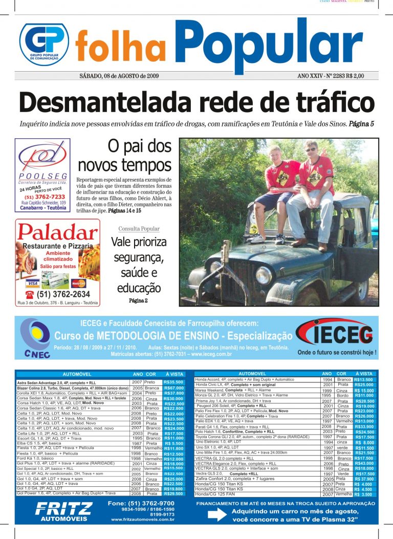 Folha Popular 8-8-2009
