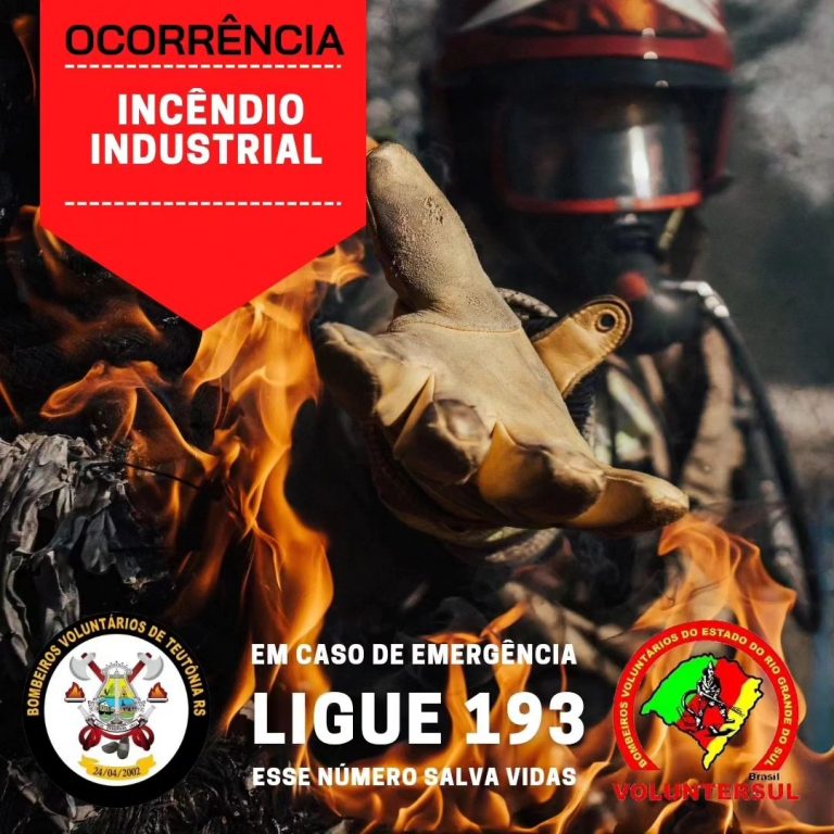 Incêndio atinge serraria no Bairro Canabarro em Teutônia