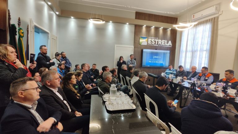 Estrela anuncia programa com R$ 17,6 milhões para reconstrução após a enchente