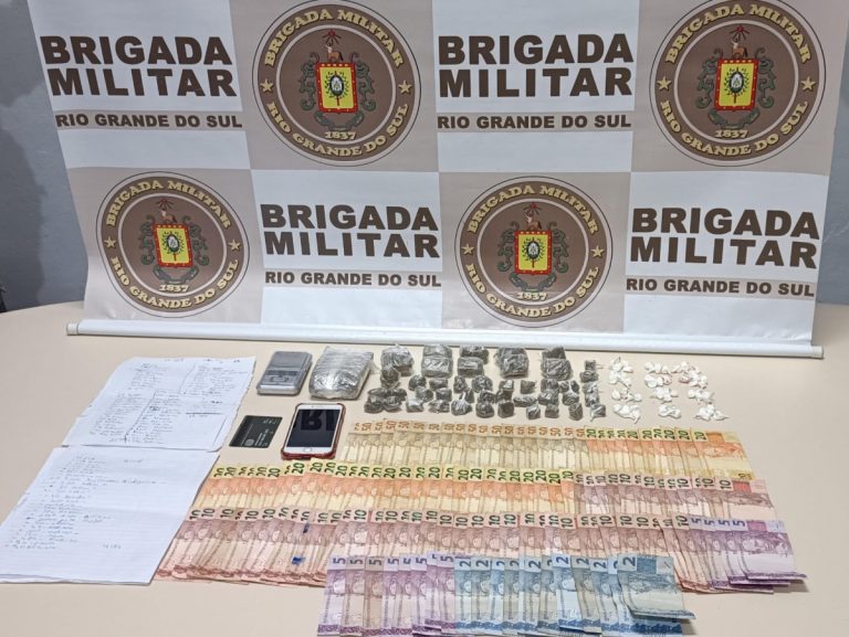 Homem é preso por tráfico de drogas em Encantado