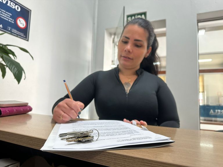 Primeira família é contemplada com o Aluguel Social em Estrela