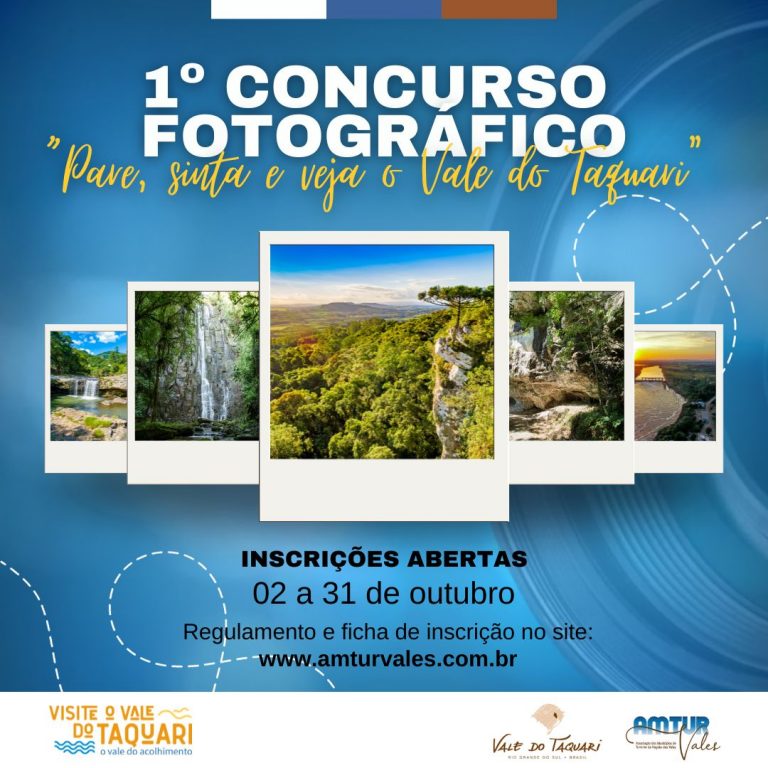 Amturvales promove primeiro concurso fotográfico