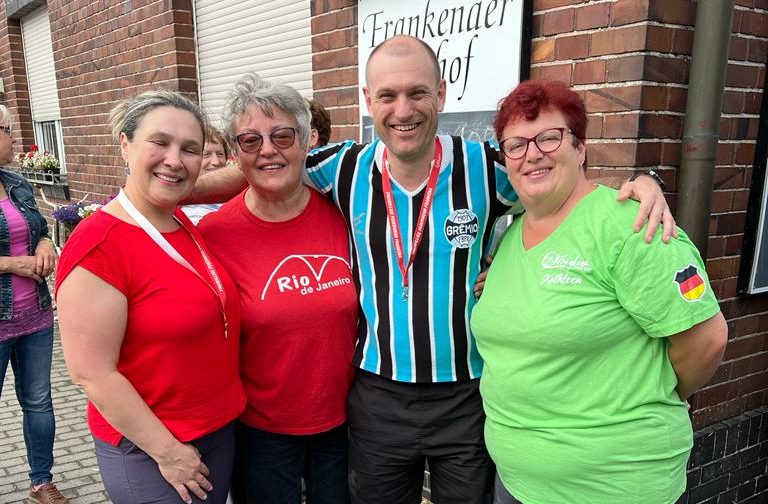 Teutônia recebe grupo alemão de Frankena