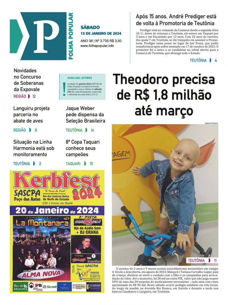 Folha Popular 13-1-2024