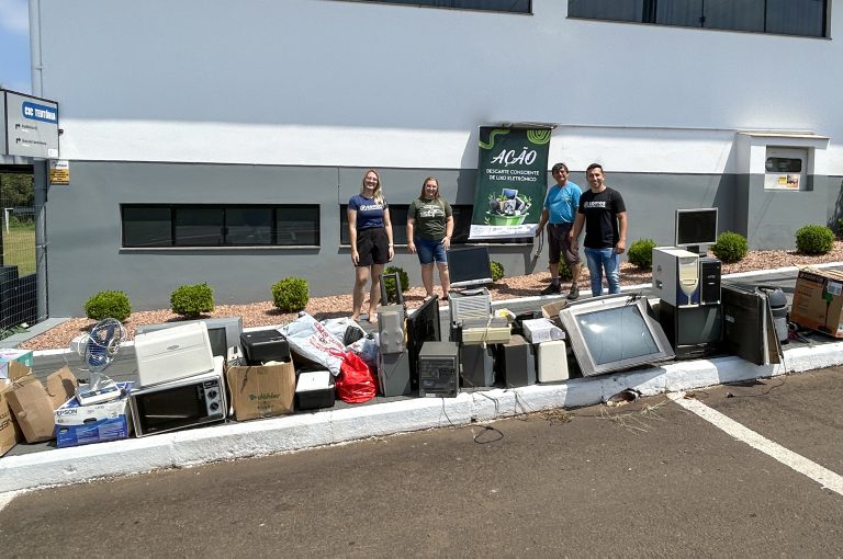 CIC Teutônia realiza a primeira edição do ano do Descarte Consciente de Lixo Eletrônico
