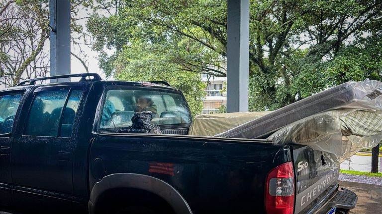 Abrigo Cristo Rei, em Estrela, registra saída da primeira família