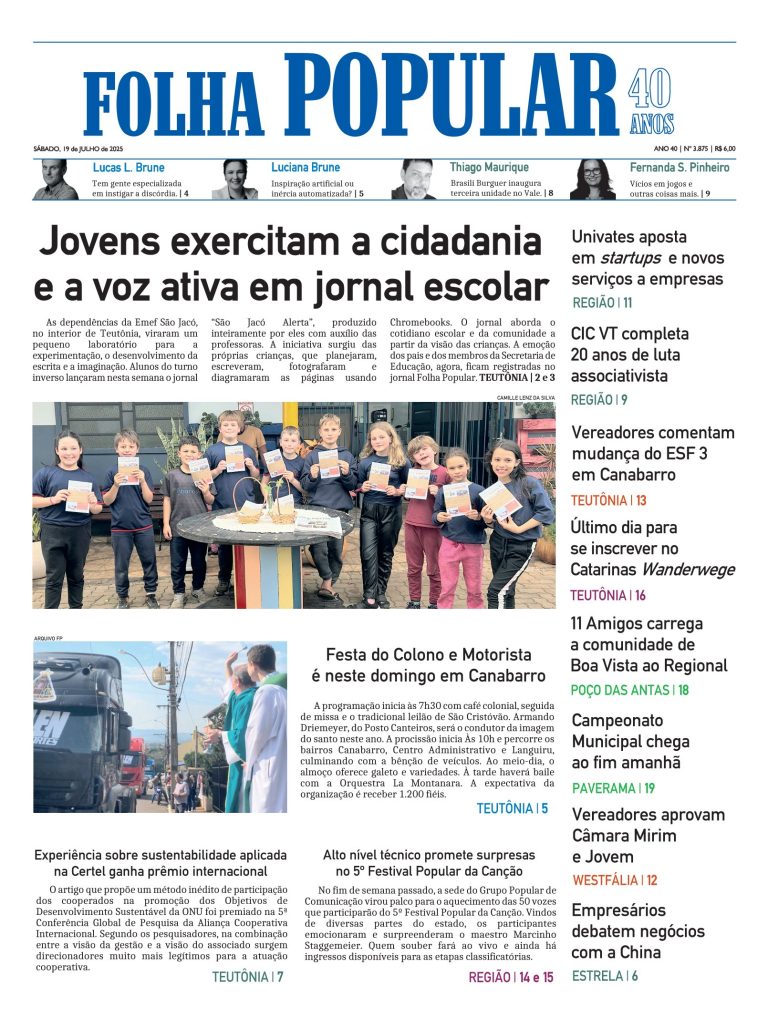 Folha Popular – 19-7-2025