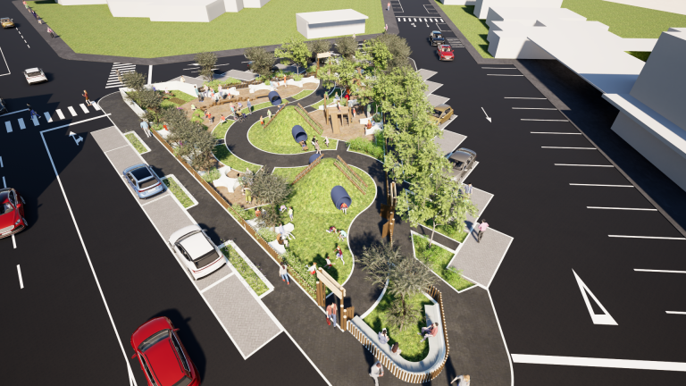 Estrela realiza obras de revitalização da Praça Luís Inácio Müssnich