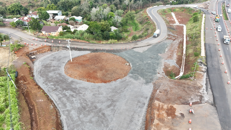Obras em fase final restringem acesso à RS-129 em Estrela no sábado