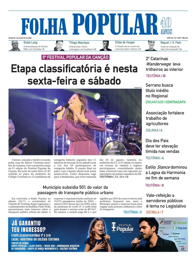Folha Popular – 30-7-2025