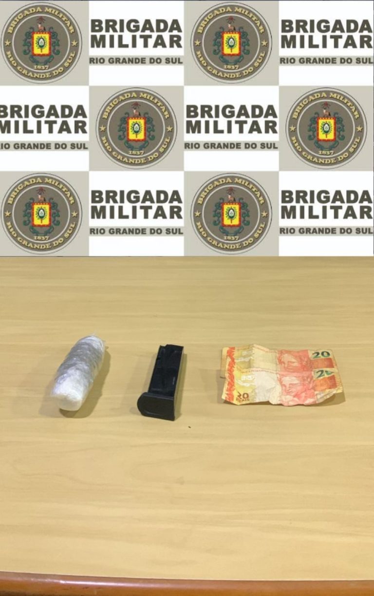 Brigada Militar prende homem por tráfico de drogas em Estrela