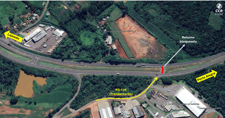 BR-386 terá bloqueio em Estrela nesta quarta para recuperação de pavimento