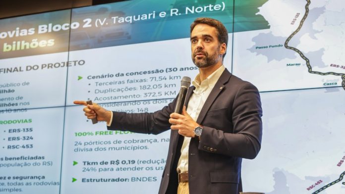 Governador Eduardo Leite anunciou programa de concessões no final de outubro - Foto Vitor Rosa-Secom