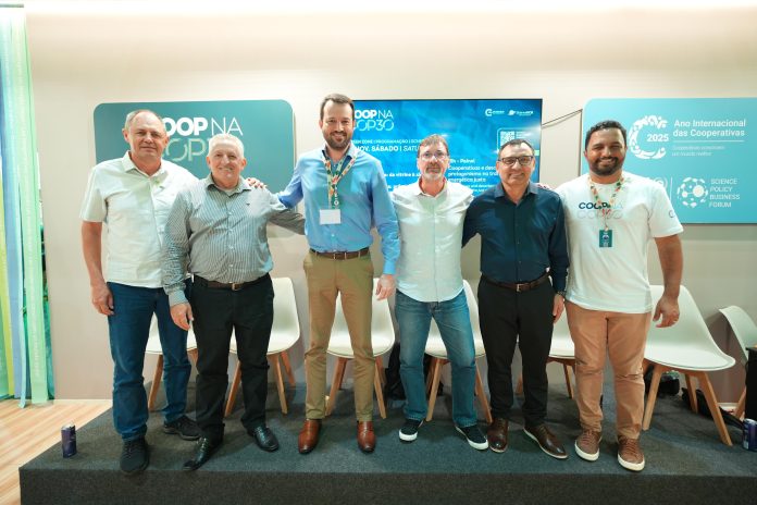 WhatsApp Image 2025-11-15 at 20.50.24 Sicoob São Miguel apresenta projeto na COP30