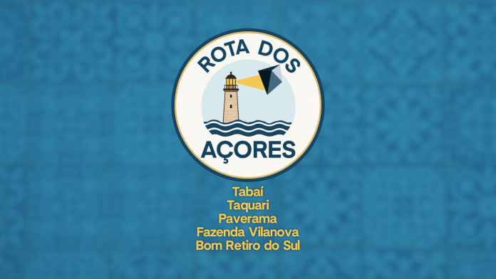 logo ROTA DOS AÇORES com cidades