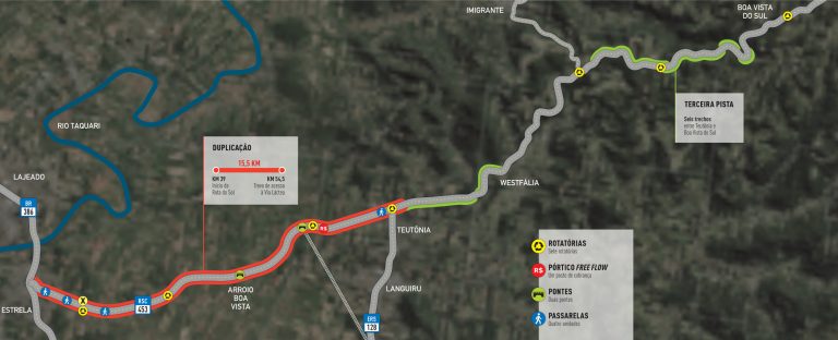 Rota do Sol terá conjunto mais complexo de obras