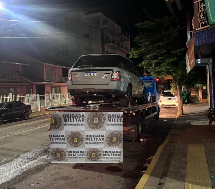 Brigada Militar prende homem com veículo furtado em Roca Sales