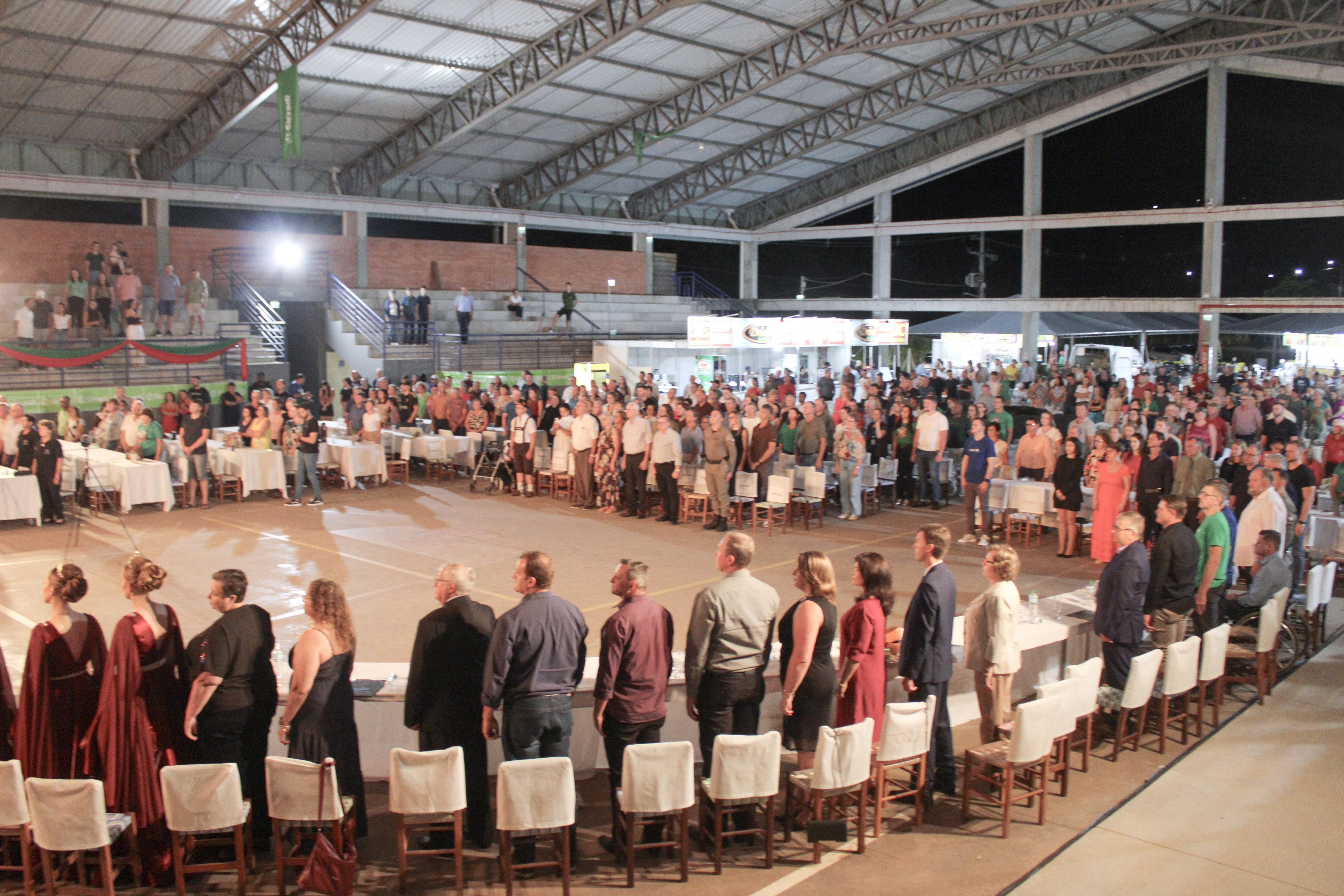 Comunidade prestigiou a abertura oficial no Parque Municipal de Eventos_JB