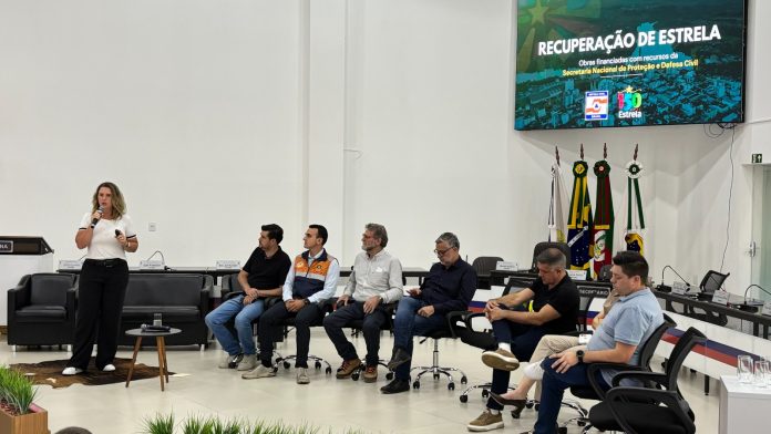 Governo federal visitou o município no sábado para conferir obras_Rodrigo Nascimento_ Município de Estrela