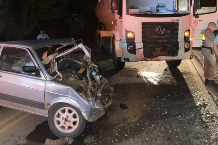 Motorista fica ferido após colisão frontal na RS-324, em Marau