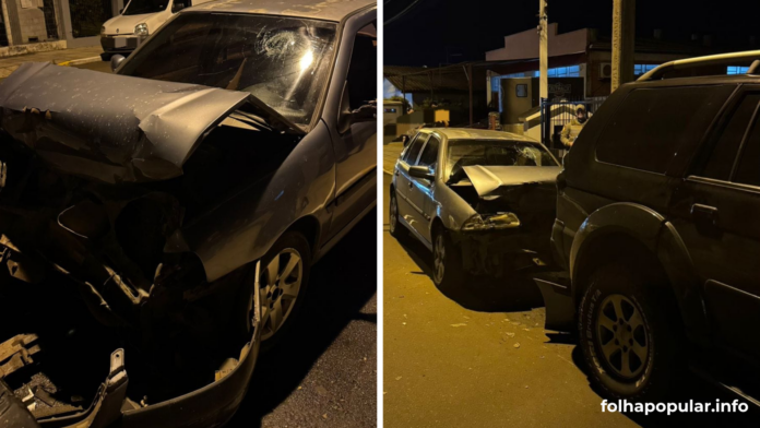 Homem fica ferido após colisão com veículo estacionado em Teutônia