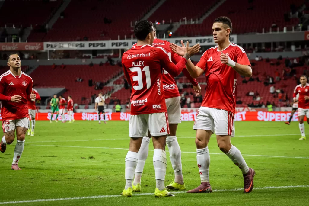 Com gol de Allex, Inter triunfou - Crédito: Ricardo Duarte / Inter / Divulgação