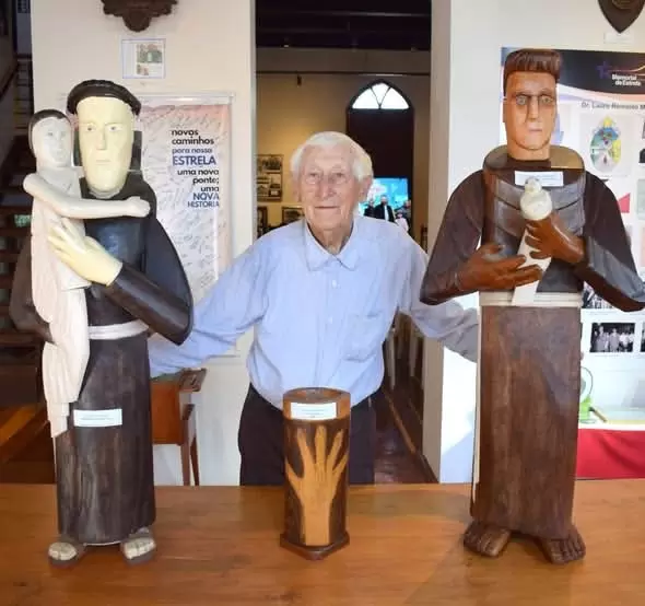 Guido Pedro Schmidt faleceu aos 95 anos. Crédito: Divulgação