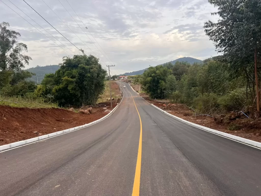 Trecho foi concluído com recursos da Bancada Gaúcha e contrapartida municipal. Crédito: Prefeitura de Paverama / Divulgação