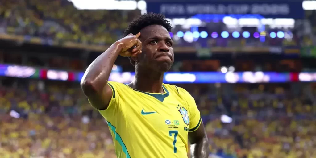 Vinicius Júnior deu mais um show - Crédito: Divulgação