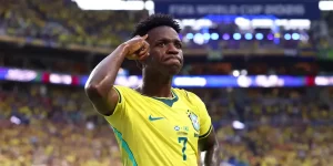 Vinicius Júnior deu mais um show - Crédito: Divulgação