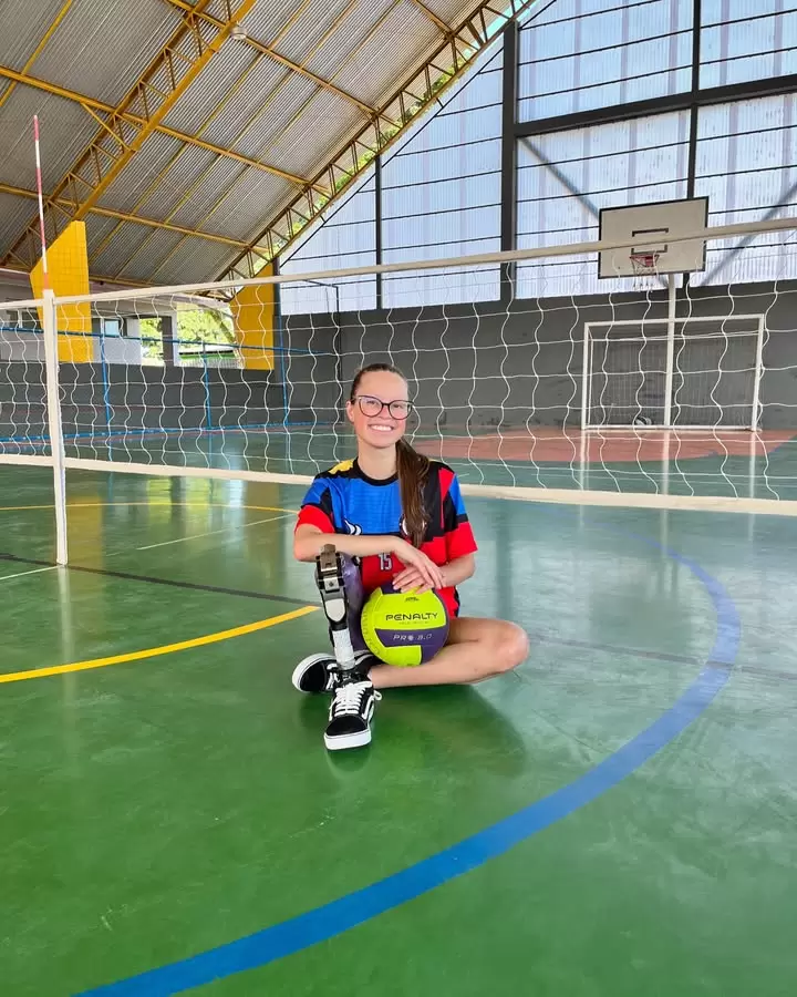 Menina é considerada uma das maiores promessas do paradesporto gaúcho - Crédito: Arquivo Pessoal