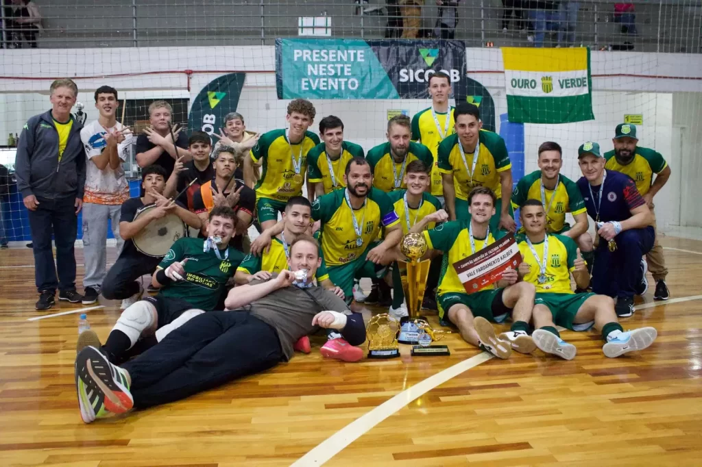 Ouro Verde é um dos atuais campeões - Crédito: Arquivo