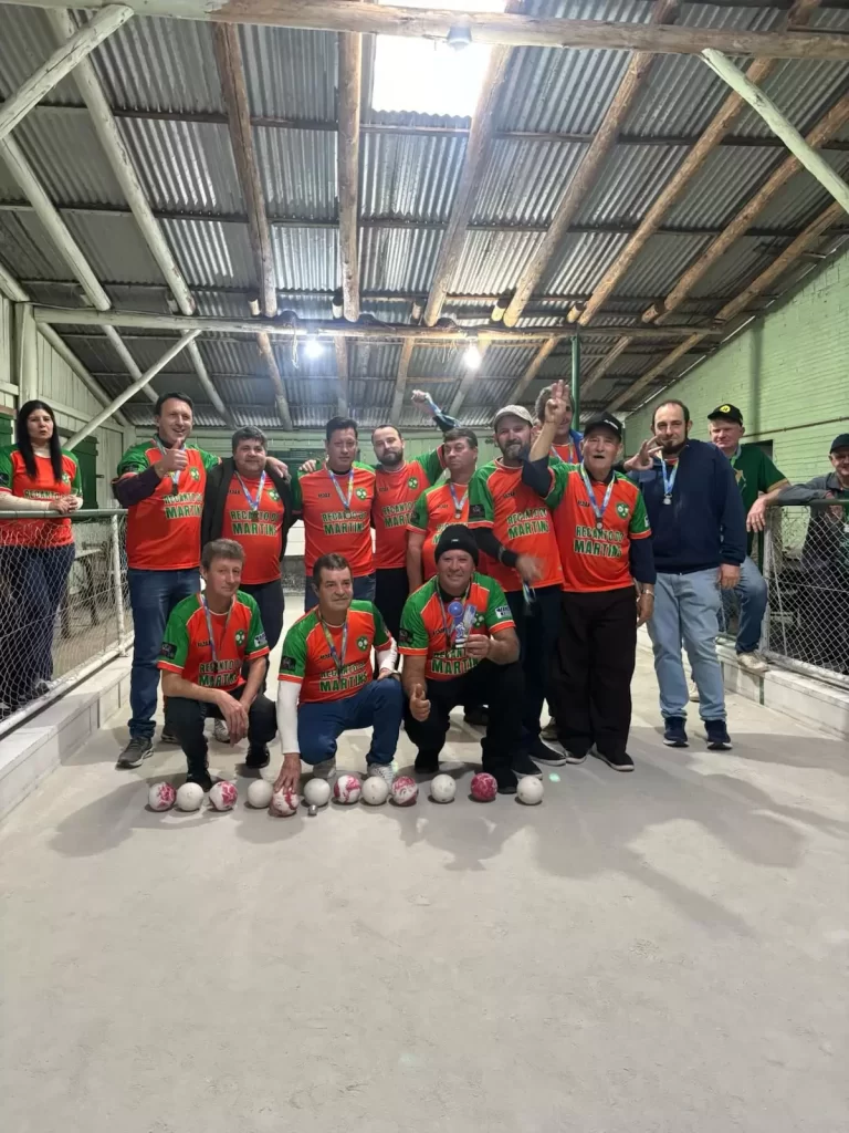 A Cancha do Martins conquistou o título da Prata - Crédito: Divulgação