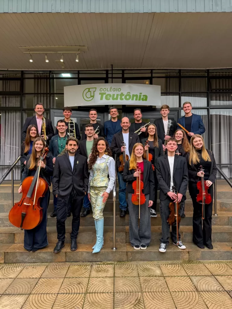 Musicistas se preparam para mais uma viagem internacional / Crédito: Divulgação Colégio Teutônia