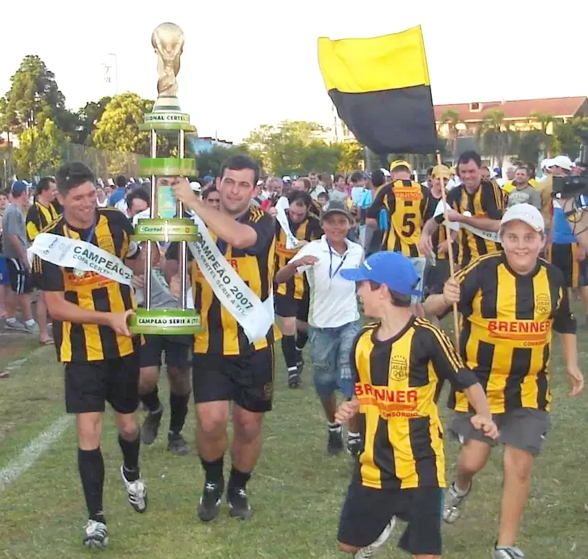 Atleta era capitão do Campestre campeão em 2007 - Crédito: Arquivo FP