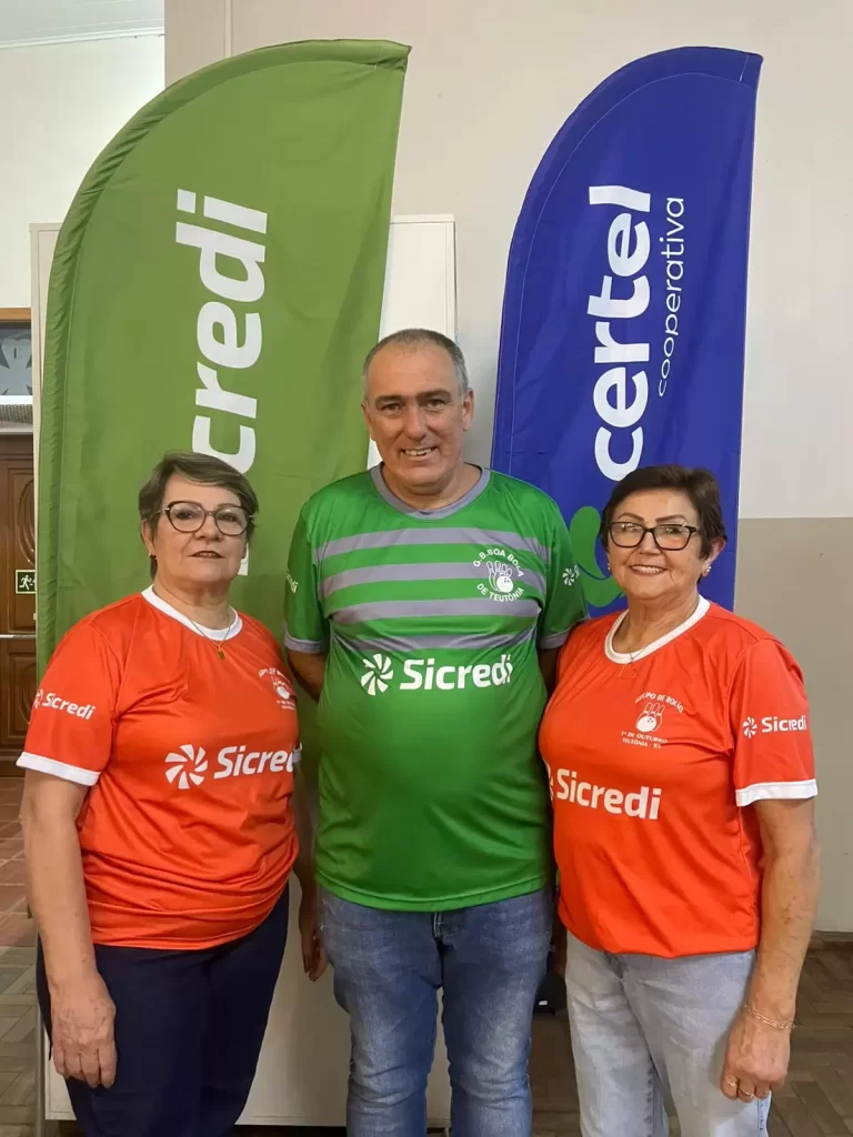Equipe organizadora (Ricardo Roth, Rosane Vargas e Loraci Vallari) - Crédito: Rafaela Zappaz